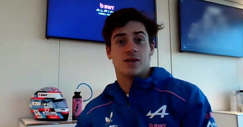 Franco Colapinto habló sobre el rendimiento que tuvo con Alpine tras las primeras pruebas y dejó una esperanzadora frase sobre la Fórmula 1
