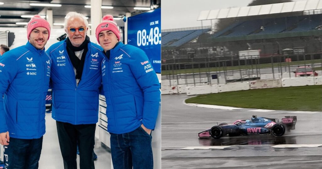 Alpine sacó a pista su coche para la temporada 2026 de la Fórmula 1: el video que circuló y el mensaje de Briatore