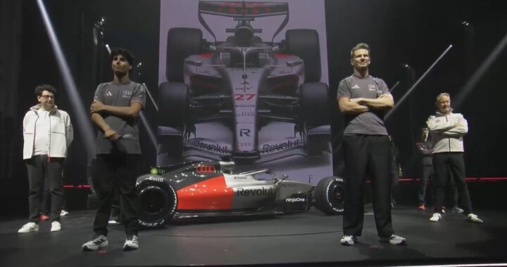 Histórico cambio en la Fórmula 1 luego de 33 años: Audi presentó el coche para su debut en 2026