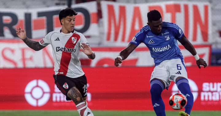 River Plate le ganó 1-0 a Millonarios de Colombia en el primer amistoso de la temporada