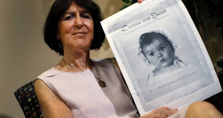 Murió la bebé judía que Joseph Goebbels, ministro de propaganda nazi, mostró como “aria ideal”