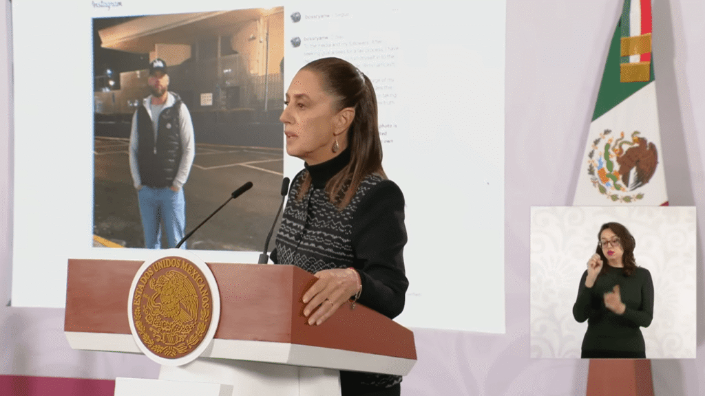 Todo indica que Sheinbaum presentó una imagen de Ryan Wedding hecha con IA y debería preocuparnos