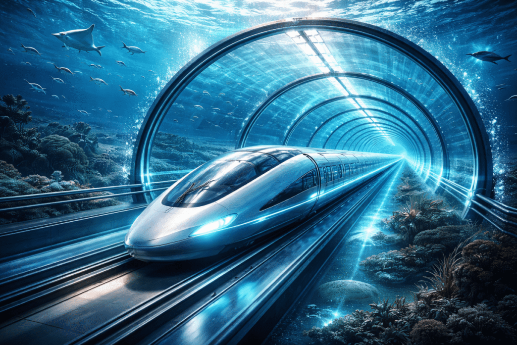 ¿Un tren submarino entre EE.UU. y Europa en menos de una hora? La idea futurista vuelve a sacudir al mundo
