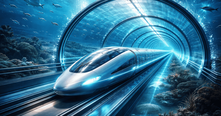 ¿Un tren submarino entre EE.UU. y Europa en menos de una hora? La idea futurista vuelve a sacudir al mundo