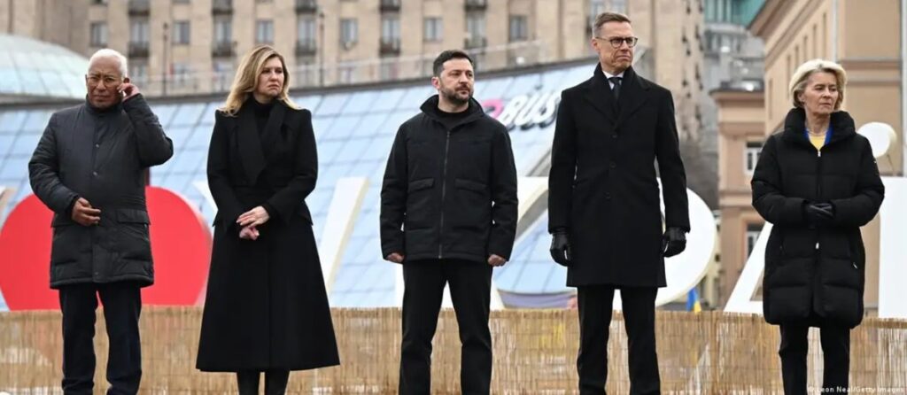 Ucrania conmemora el cuarto aniversario del inicio de la guerra con Rusia