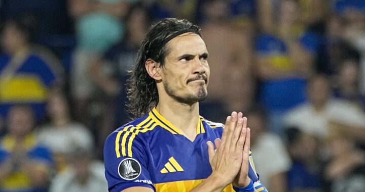 El mensaje de Edinson Cavani después de ser silbado en la Bombonera tras el empate de Boca Juniors y Racing