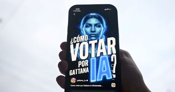 Gaitana, la candidata de IA para elecciones indígenas