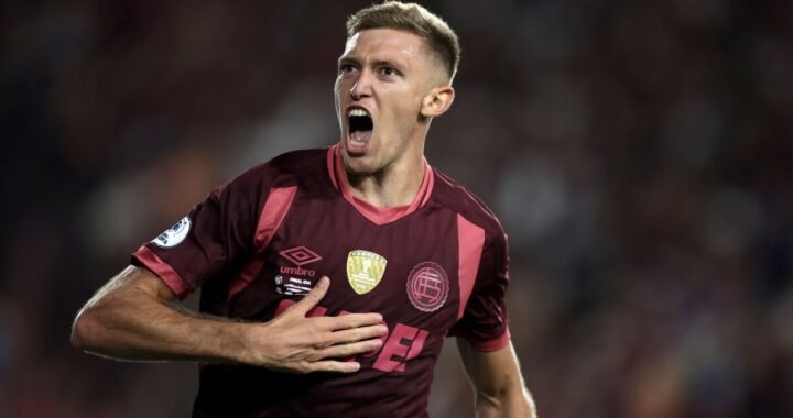 Lanús venció 1-0 a Flamengo por el duelo de ida de la Recopa Sudamericana