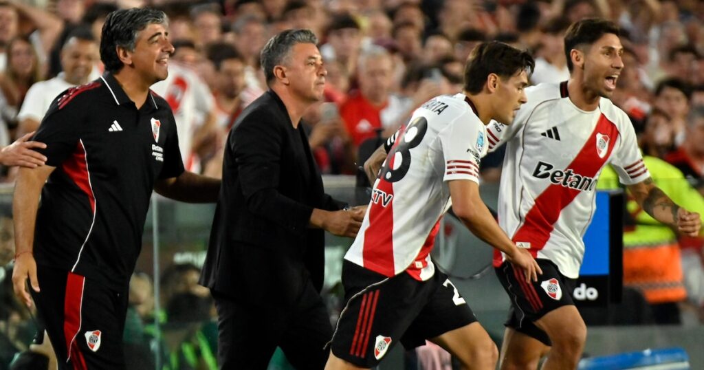 Los jugadores de River Plate despidieron a Marcelo Gallardo con un triunfo en el Monumental