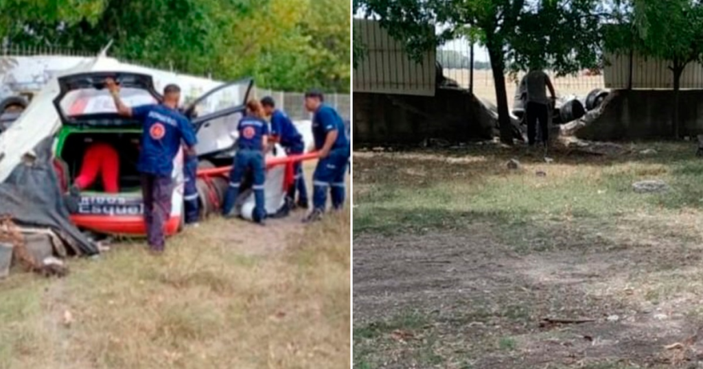 Se desmayó, chocó, tumbó un muro y perdió el casco: el video y revelaciones exclusivas del espeluznante accidente en el Turismo Pista