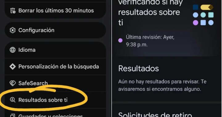 ¿Quiere eliminar sus datos personales de Google? Así lo puede hacer con la herramienta “Resultados sobre ti”