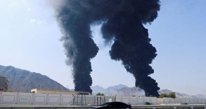 Irán ataca terminal aérea de Dubái y puerto petrolero vital de los Emiratos
