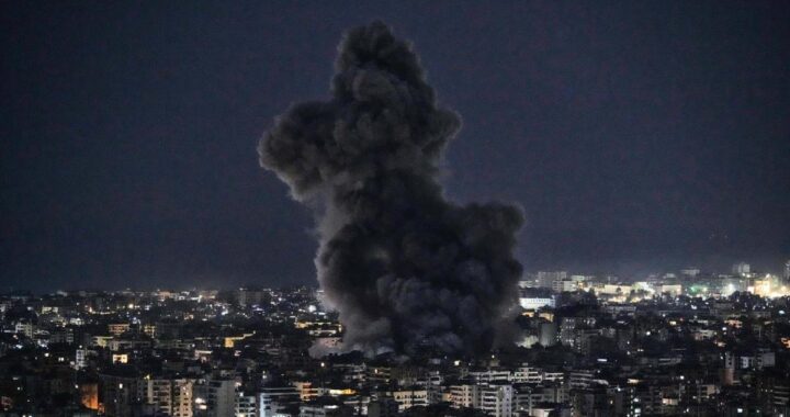 Tropas israelíes bombardean instalaciones de Hezbolá en Beirut