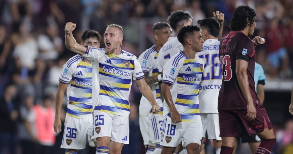 Boca Juniors vence a Lanús por el duelo pendiente de la séptima fecha del Torneo Apertura