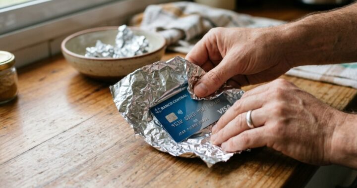 ¿Protege el papel aluminio a tus tarjetas bancarias de los fraudes?