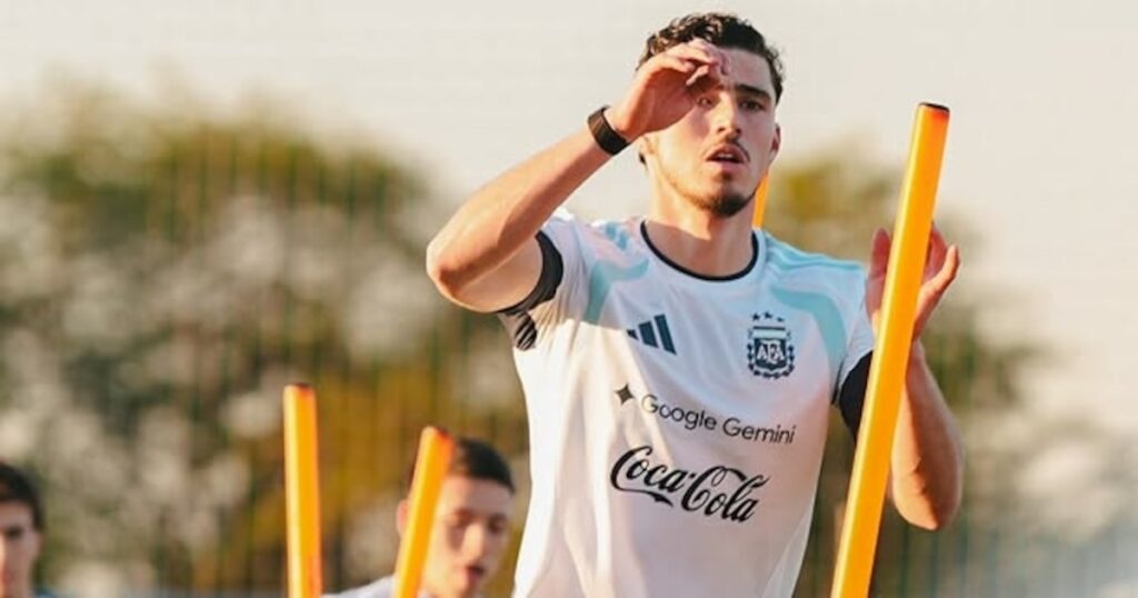 Golpe para la selección argentina: Joaquín Panichelli sufrió una grave lesión en la práctica y se perderá el Mundial