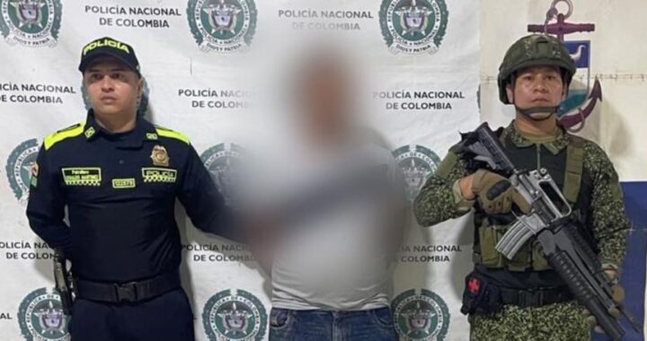 Capturan a ‘Ruso’, presunto jefe del Clan del Golfo en Bolívar