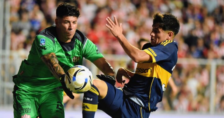 Boca Juniors igualó 1-1 ante Unión en Santa Fe por el Apertura