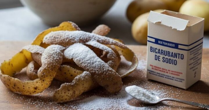 Por qué recomiendan licuar cáscara de papa con bicarbonato: esta es la explicación