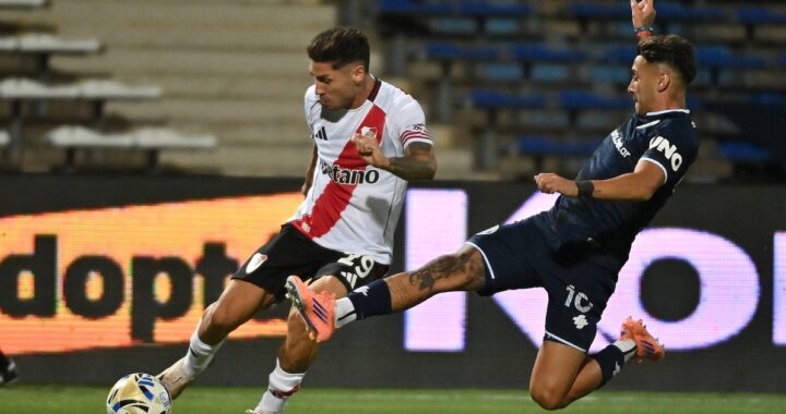 River empata 1-1 con Independiente Rivadavia mientras aguarda por Coudet