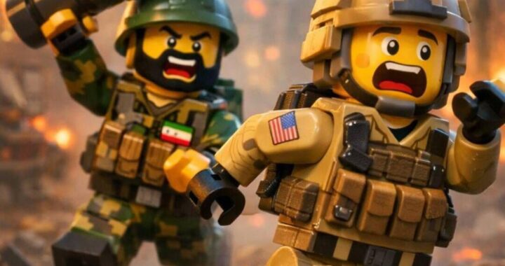 “Poderosa propaganda”: el hombre que está usando la IA para hacer videos para Irán con la estética de Lego