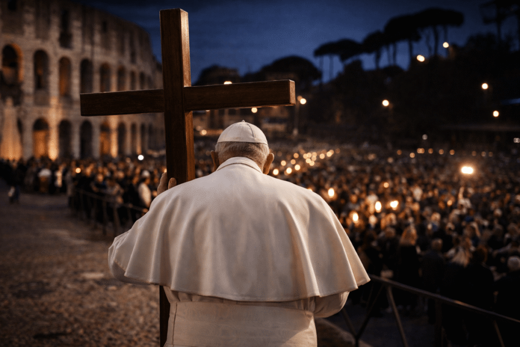 Por qué el Papa carga la cruz hoy: significado del Viernes Santo y qué hacer como cristiano