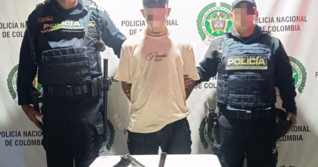 Policía Metropolitana de Santa Marta en operativo de captura de prófugo