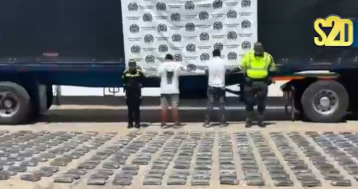 así ocultaban más de 400 kilos de droga