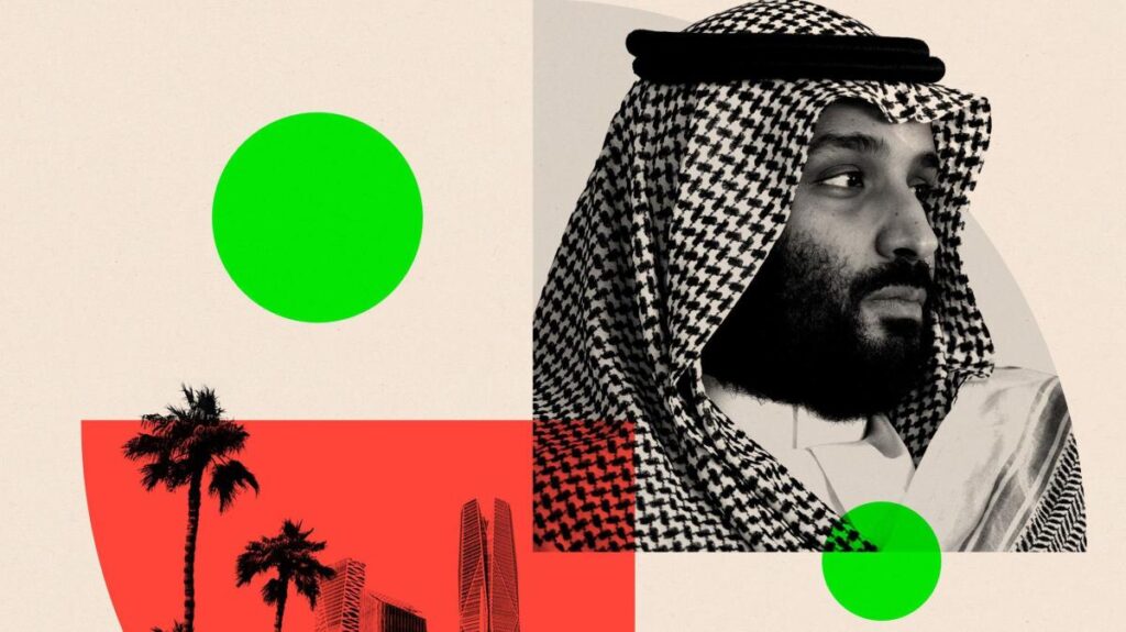 Un paisaje futurista de 'The Line', proyecto de ciudad lineal en Arabia Saudita