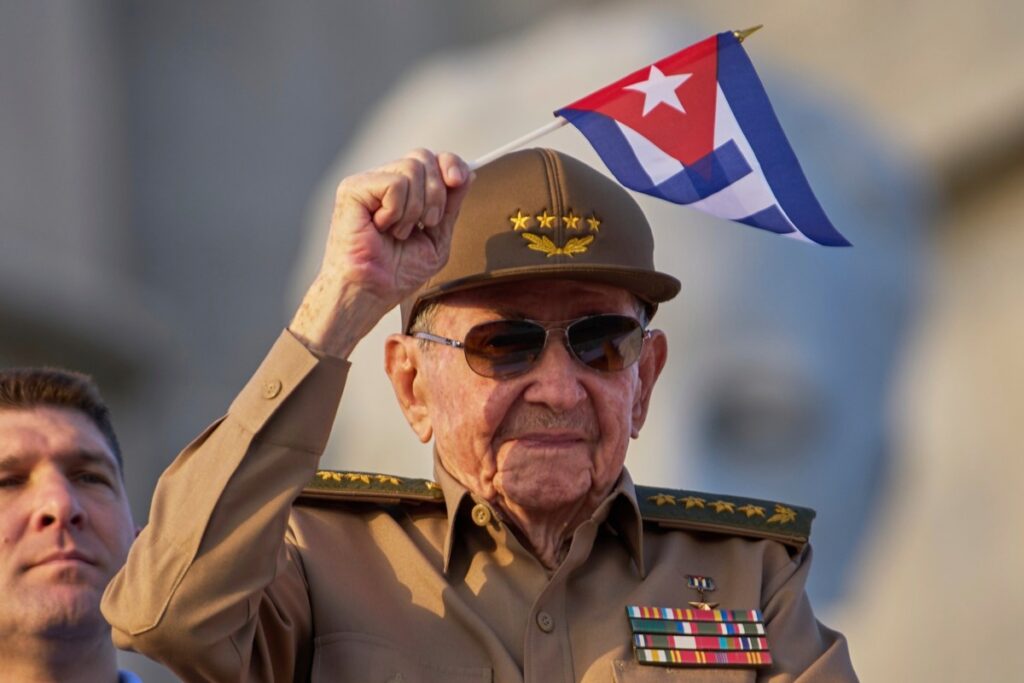 Imagen de archivo de Raúl Castro en un acto oficial en Cuba