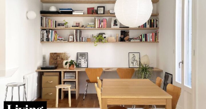 En Barcelona: un departamento de cien años, hoy contemporáneo