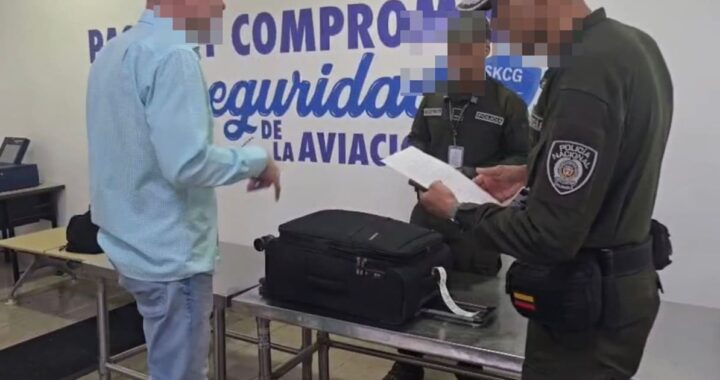 A la cárcel viajero polaco que iba de Cartagena a Dubái con la maleta llena de droga