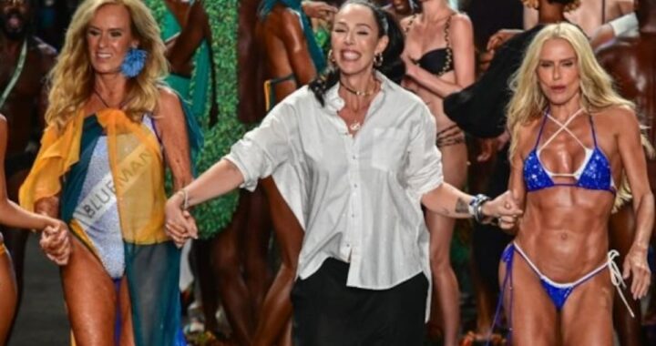 Inspiró un clásico de la música universal y, a los 82 años, volvió a desfilar en traje de baño