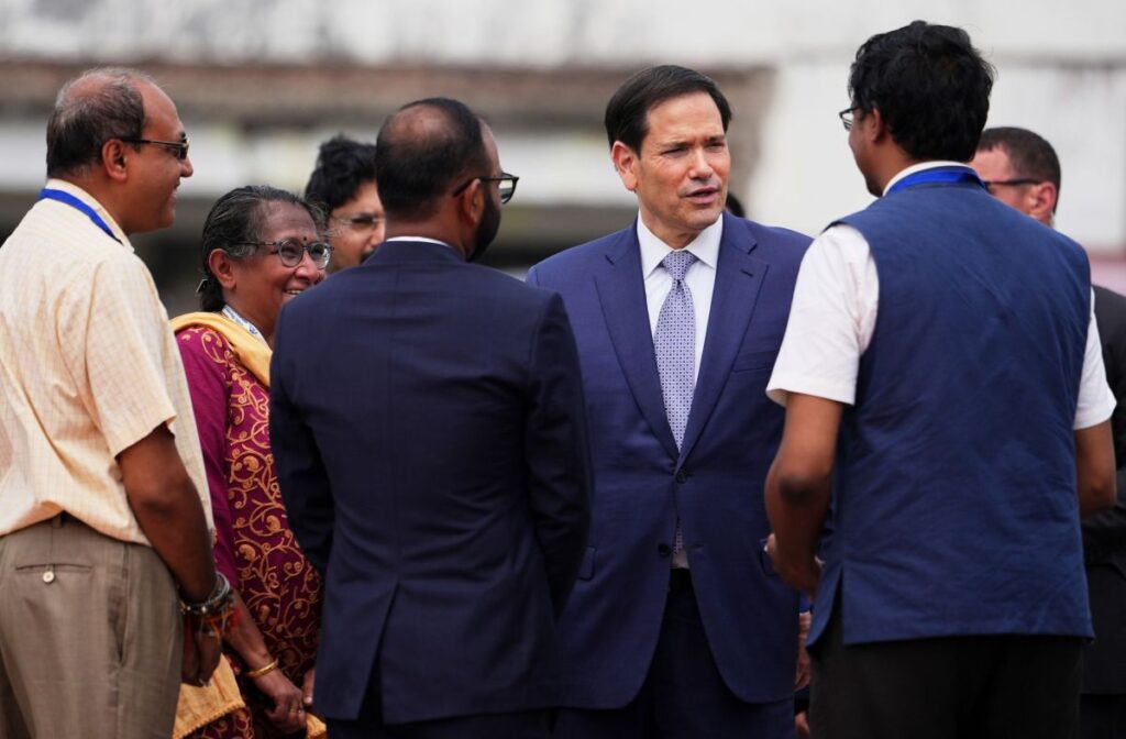 Desde India, Rubio afirma que conflicto con Irán se resolverá “de una forma u otra”