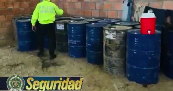 ¡Impactante golpe al Eln! Incautan más de 15 toneladas de químicos para producir droga