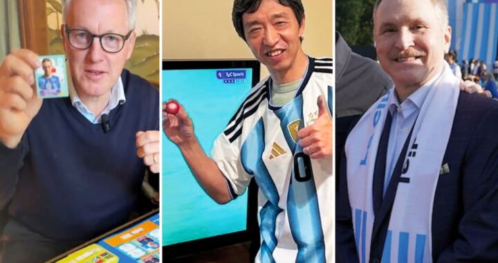 Embajadores en el Mundial: cábalas y festejos en imágenes