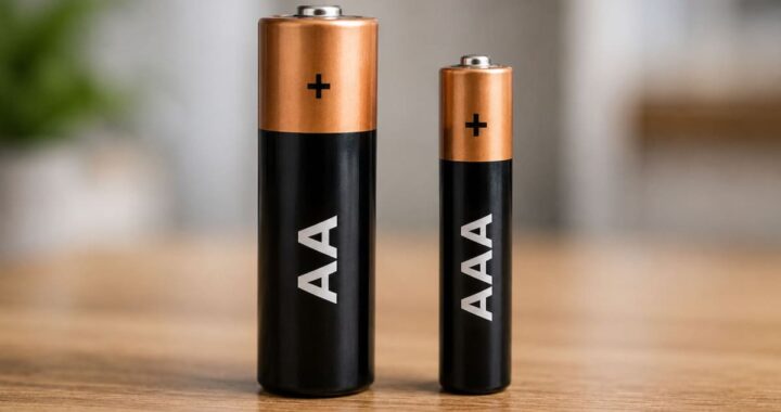 Diferencia entre pilas AA y AAA: lo que nadie te explicó