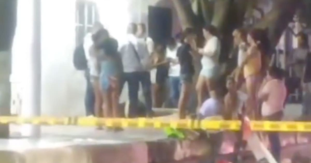 Escena del ataque sicarial en barrio Alfonso López Barranquilla con víctimas en vivienda