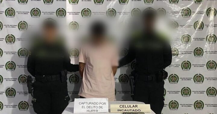 Cárcel para alias Tripita Seca por robo de celular en Mompox