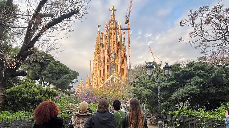 Torre de Jesucristo de la Sagrada Familia, la más alta con 172,5 metros