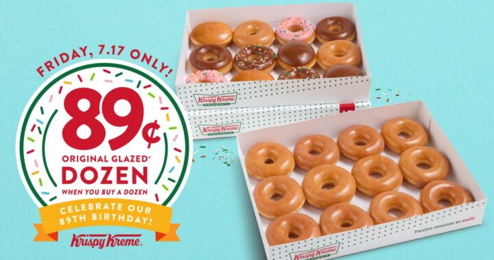 Krispy Kreme venderá docenas de donas por solo 89 centavos este viernes