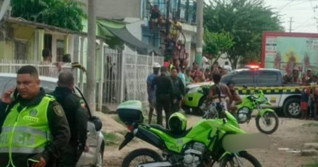 sicarios mataron a un joven en Olaya Herrera