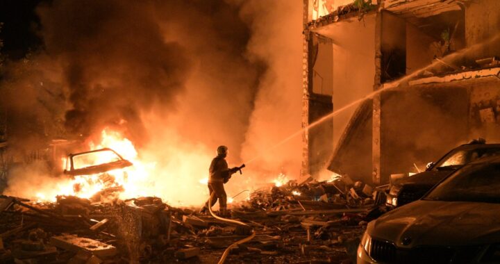 Ataque masivo contra Kiev: el mensaje de Putin a la cumbre de la OTAN